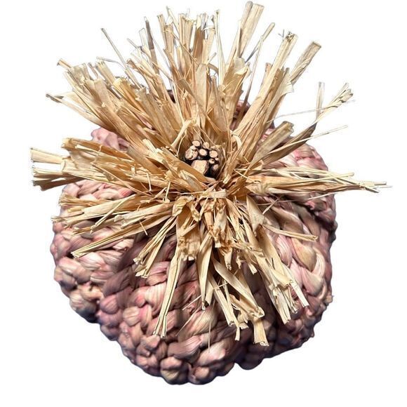 Opalhouse Decorative Woven Rattan Pumpkin Decor 7'' - Picture 3 of 3